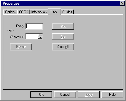 The new Tabs page